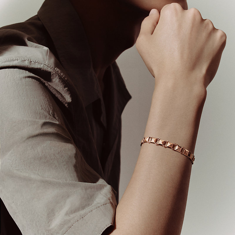ブレスレット 《エルメス・クルー・ドゥ・H》 ニット PG | Hermès